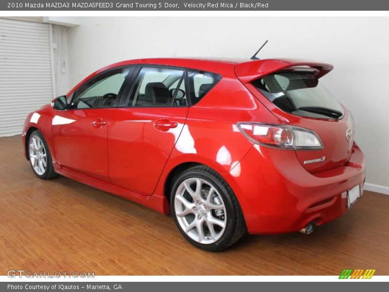 Velocity Red Mica / Black/Red 2010 Mazda MAZDA3 MAZDASPEED3 Grand Touring 5 Door