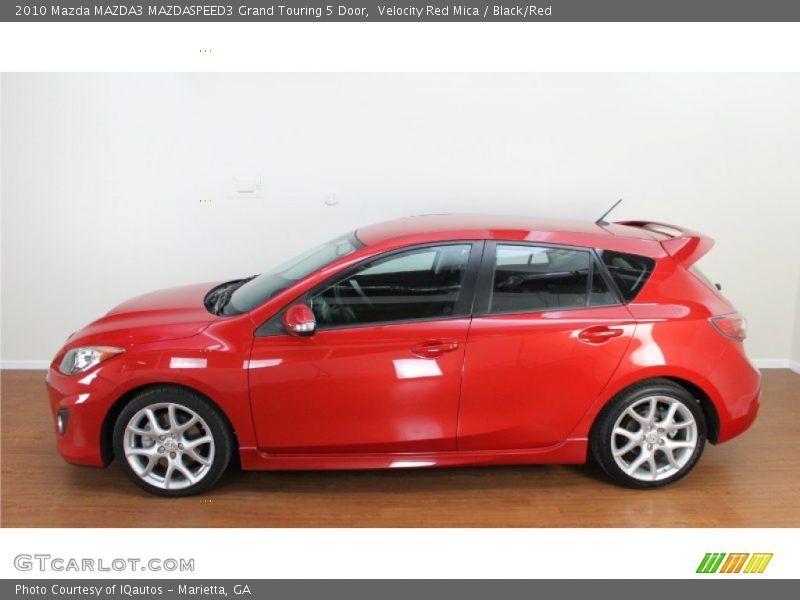 Velocity Red Mica / Black/Red 2010 Mazda MAZDA3 MAZDASPEED3 Grand Touring 5 Door