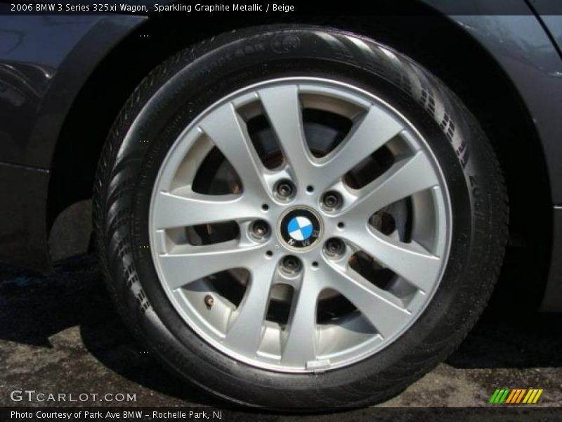 Sparkling Graphite Metallic / Beige 2006 BMW 3 Series 325xi Wagon