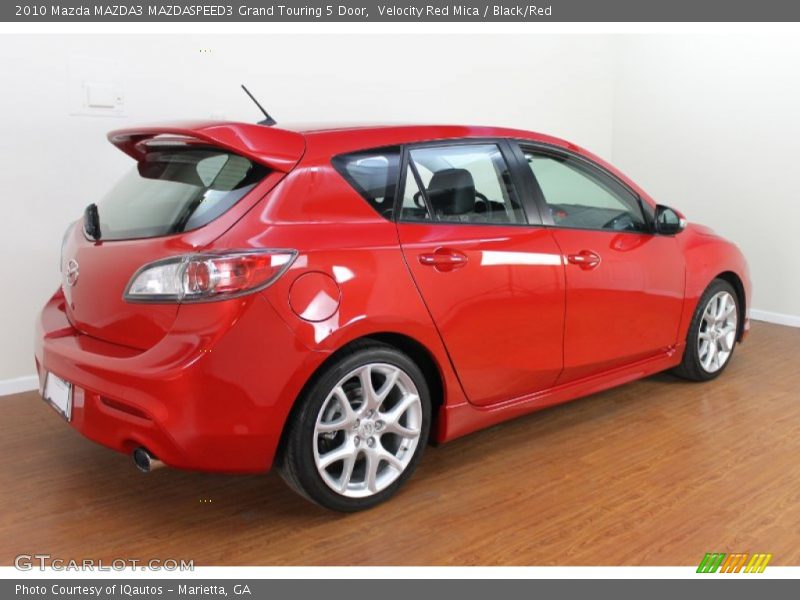 Velocity Red Mica / Black/Red 2010 Mazda MAZDA3 MAZDASPEED3 Grand Touring 5 Door