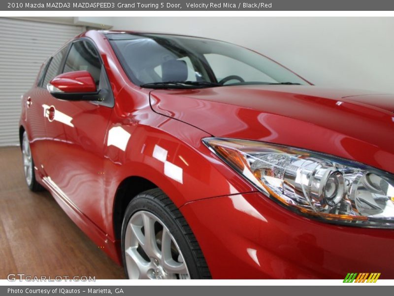 Velocity Red Mica / Black/Red 2010 Mazda MAZDA3 MAZDASPEED3 Grand Touring 5 Door