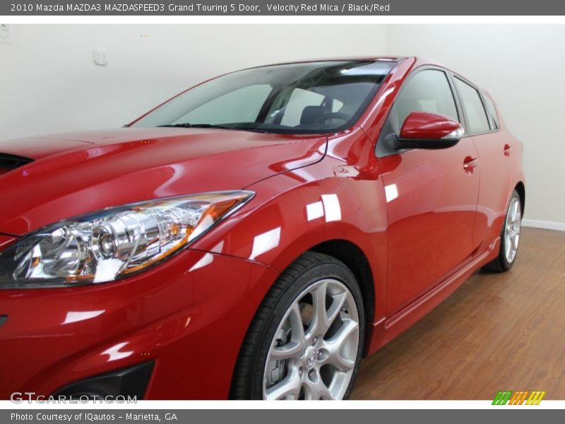 Velocity Red Mica / Black/Red 2010 Mazda MAZDA3 MAZDASPEED3 Grand Touring 5 Door