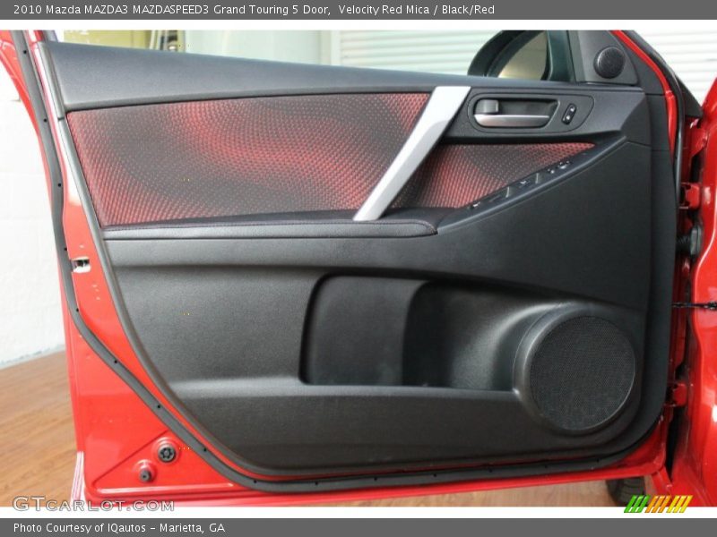 Velocity Red Mica / Black/Red 2010 Mazda MAZDA3 MAZDASPEED3 Grand Touring 5 Door