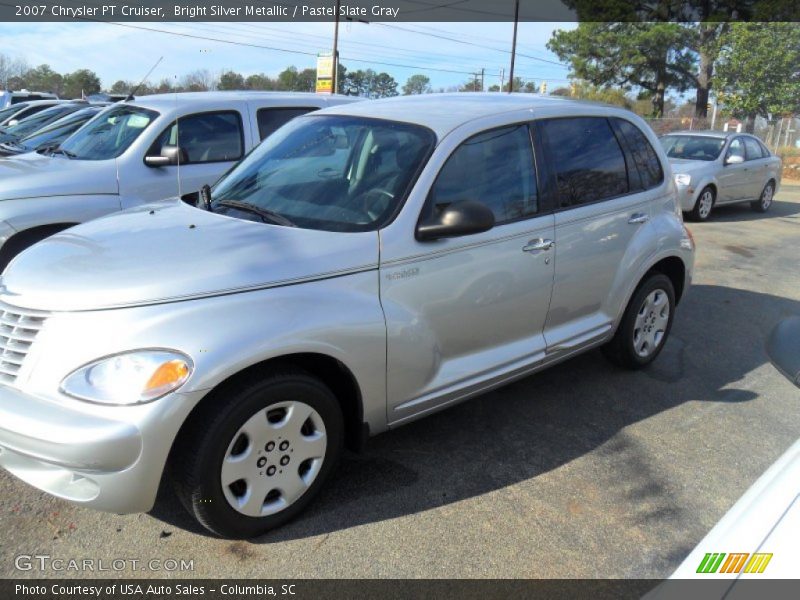 Bright Silver Metallic / Pastel Slate Gray 2007 Chrysler PT Cruiser