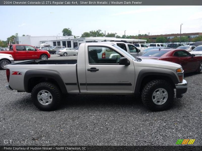 Silver Birch Metallic / Medium Dark Pewter 2004 Chevrolet Colorado LS Z71 Regular Cab 4x4