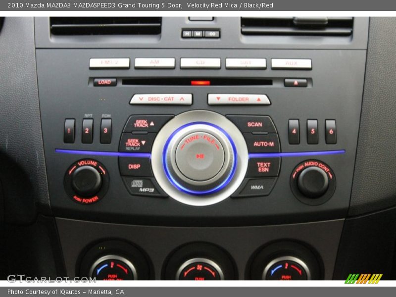 Velocity Red Mica / Black/Red 2010 Mazda MAZDA3 MAZDASPEED3 Grand Touring 5 Door