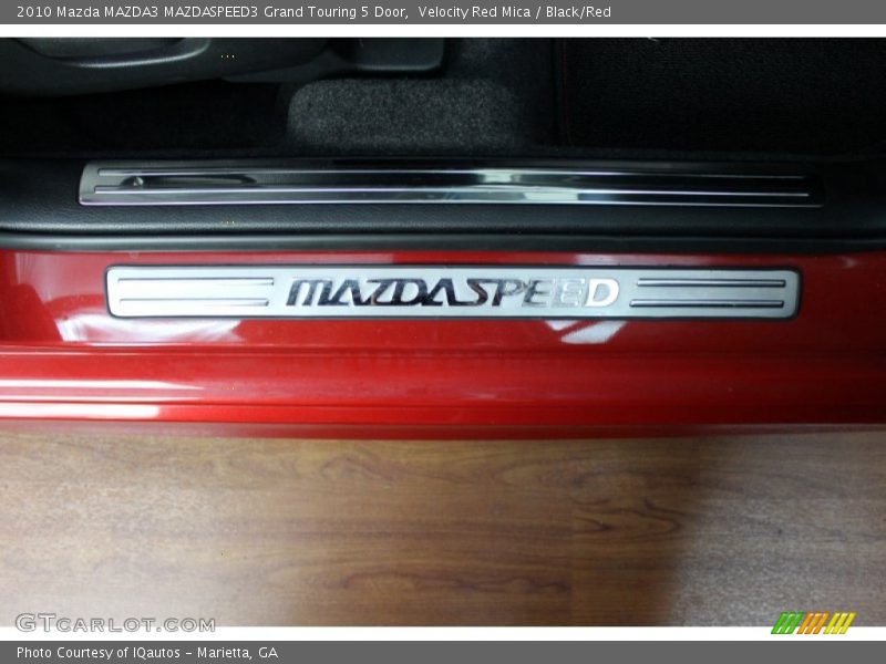 Velocity Red Mica / Black/Red 2010 Mazda MAZDA3 MAZDASPEED3 Grand Touring 5 Door