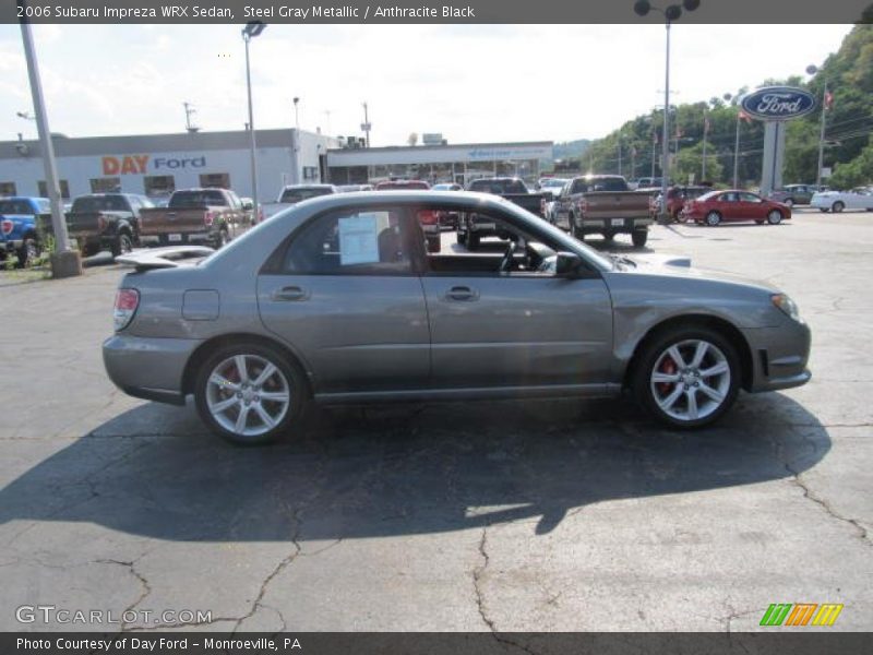 Steel Gray Metallic / Anthracite Black 2006 Subaru Impreza WRX Sedan