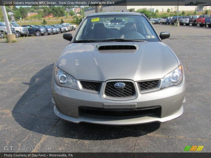 Steel Gray Metallic / Anthracite Black 2006 Subaru Impreza WRX Sedan