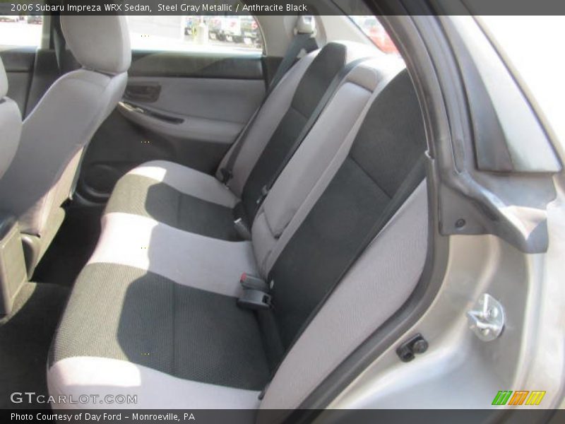 Steel Gray Metallic / Anthracite Black 2006 Subaru Impreza WRX Sedan