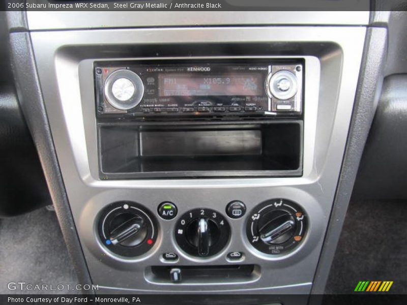 Steel Gray Metallic / Anthracite Black 2006 Subaru Impreza WRX Sedan