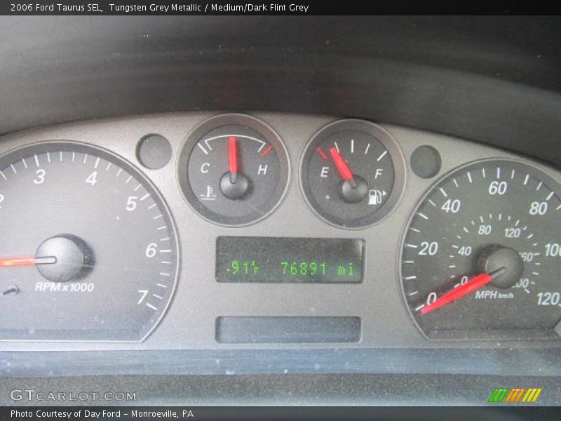 Tungsten Grey Metallic / Medium/Dark Flint Grey 2006 Ford Taurus SEL
