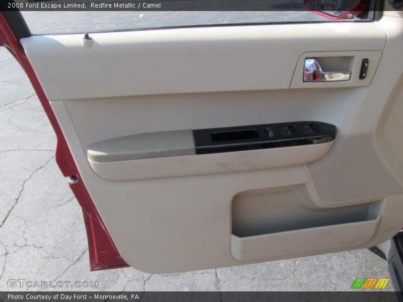 Redfire Metallic / Camel 2008 Ford Escape Limited