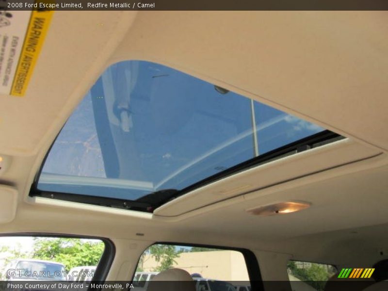 Redfire Metallic / Camel 2008 Ford Escape Limited