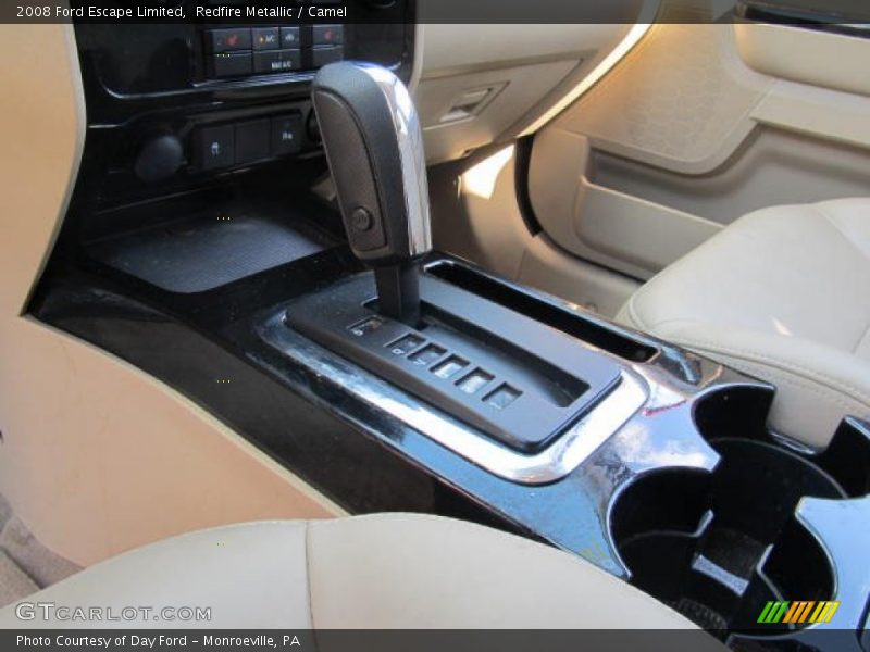 Redfire Metallic / Camel 2008 Ford Escape Limited