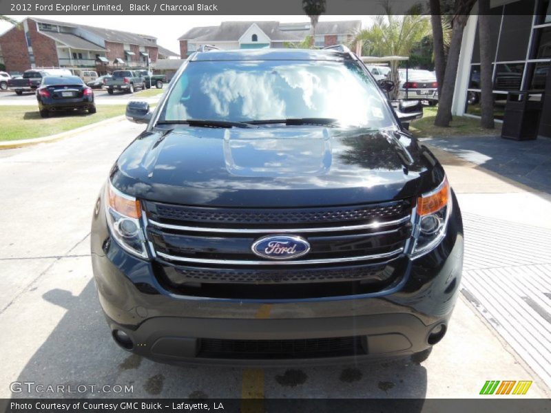 Black / Charcoal Black 2012 Ford Explorer Limited