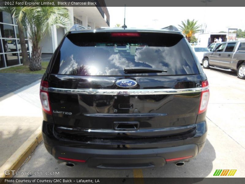 Black / Charcoal Black 2012 Ford Explorer Limited