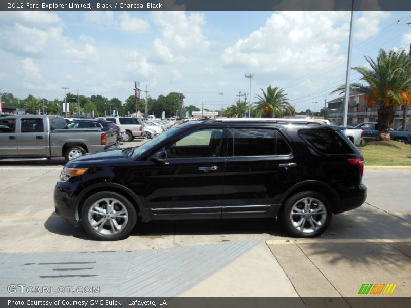 Black / Charcoal Black 2012 Ford Explorer Limited