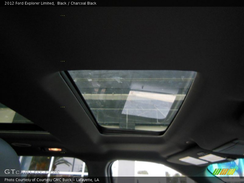 Black / Charcoal Black 2012 Ford Explorer Limited