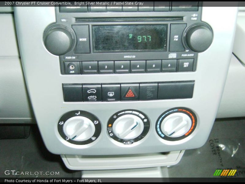 Bright Silver Metallic / Pastel Slate Gray 2007 Chrysler PT Cruiser Convertible