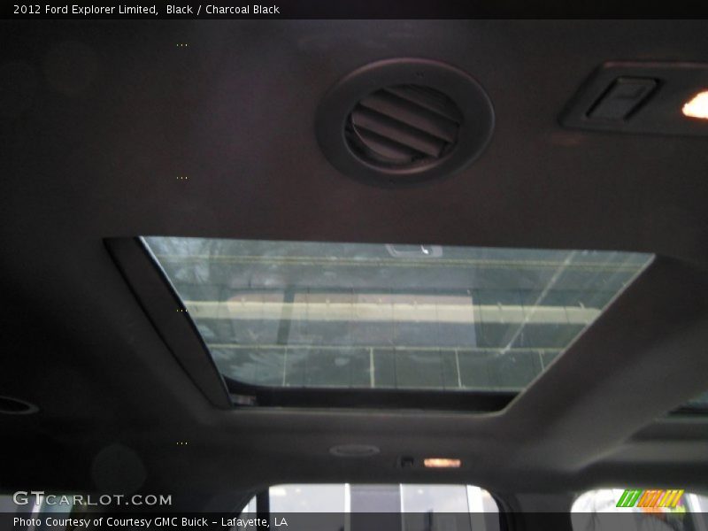 Black / Charcoal Black 2012 Ford Explorer Limited