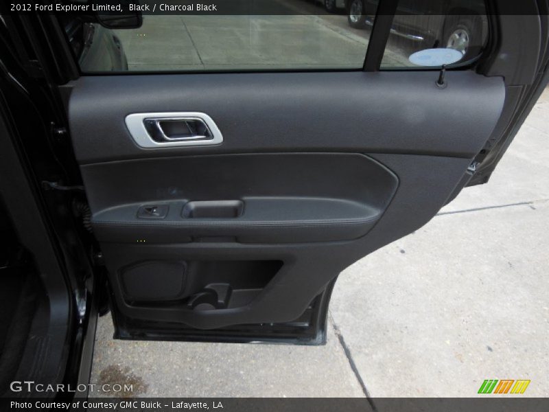 Black / Charcoal Black 2012 Ford Explorer Limited