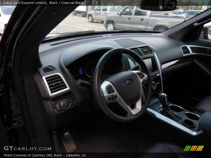 Black / Charcoal Black 2012 Ford Explorer Limited