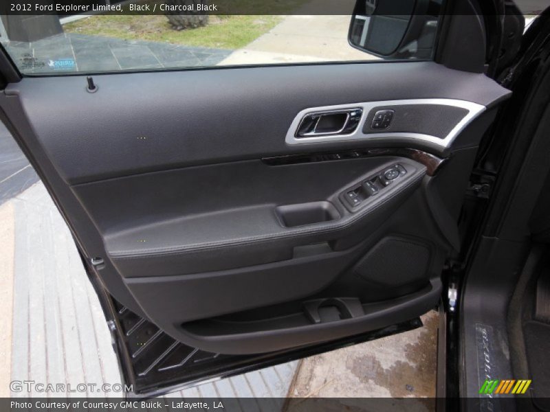 Black / Charcoal Black 2012 Ford Explorer Limited