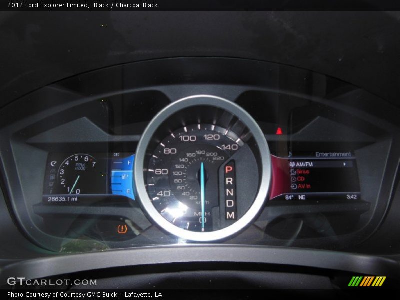 Black / Charcoal Black 2012 Ford Explorer Limited