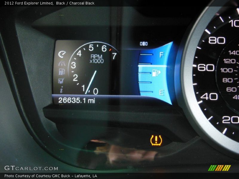 Black / Charcoal Black 2012 Ford Explorer Limited