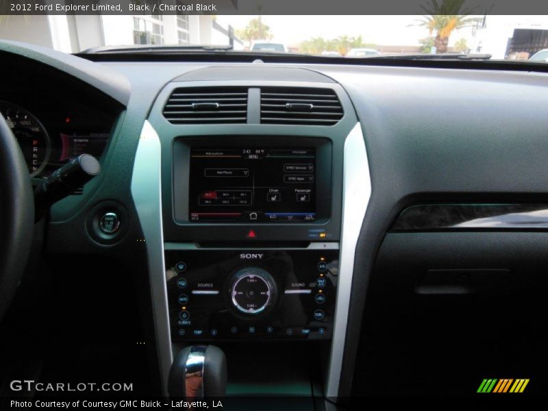 Black / Charcoal Black 2012 Ford Explorer Limited
