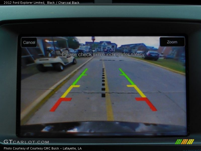 Black / Charcoal Black 2012 Ford Explorer Limited