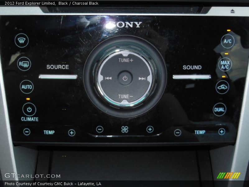 Black / Charcoal Black 2012 Ford Explorer Limited