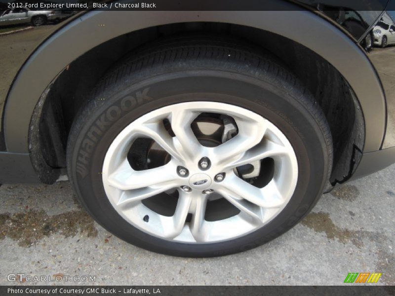 Black / Charcoal Black 2012 Ford Explorer Limited