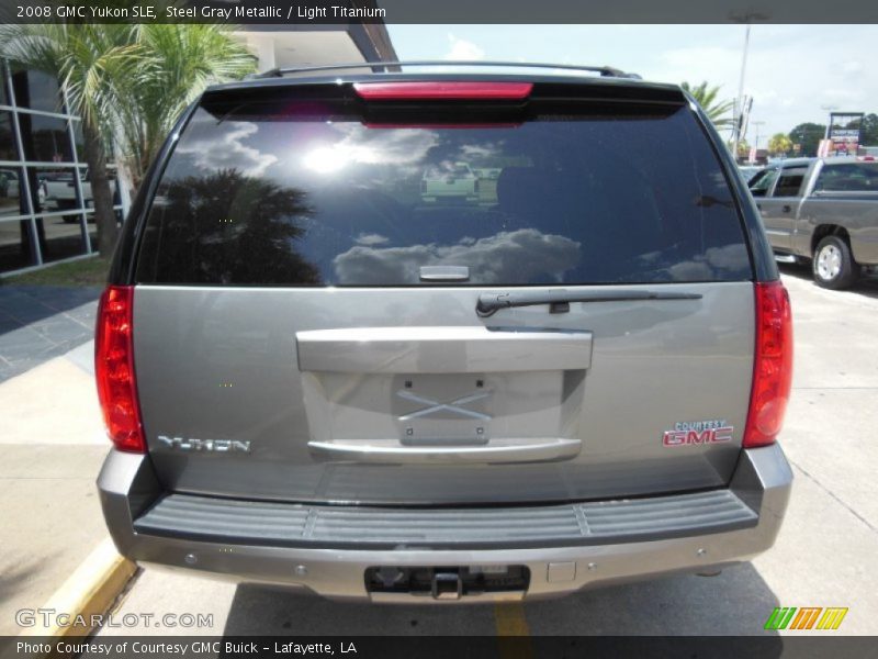 Steel Gray Metallic / Light Titanium 2008 GMC Yukon SLE