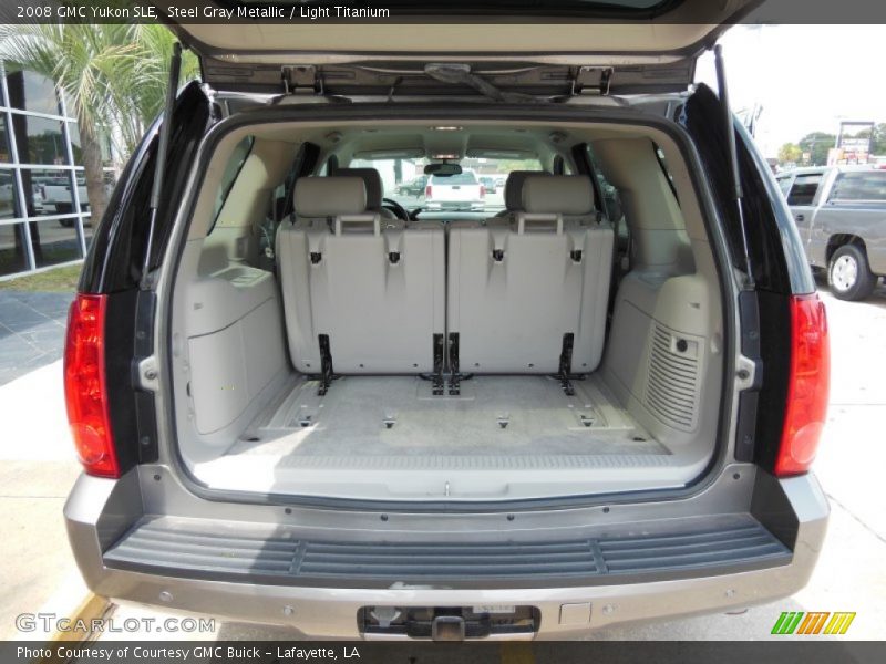 Steel Gray Metallic / Light Titanium 2008 GMC Yukon SLE
