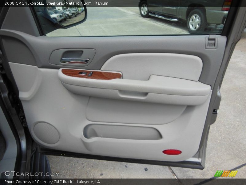 Steel Gray Metallic / Light Titanium 2008 GMC Yukon SLE
