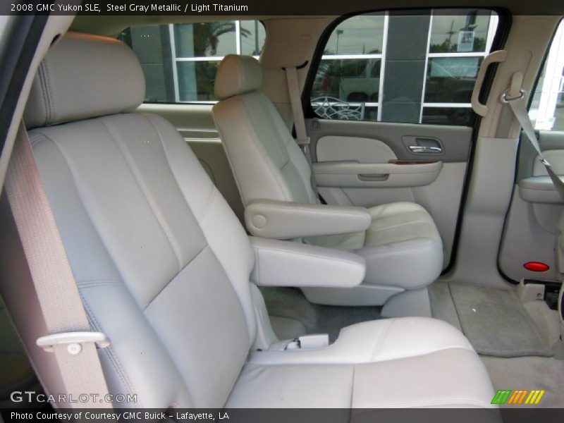 Steel Gray Metallic / Light Titanium 2008 GMC Yukon SLE
