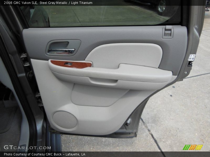 Steel Gray Metallic / Light Titanium 2008 GMC Yukon SLE