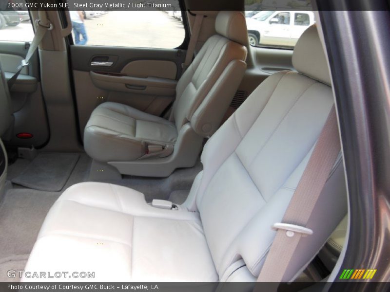 Steel Gray Metallic / Light Titanium 2008 GMC Yukon SLE