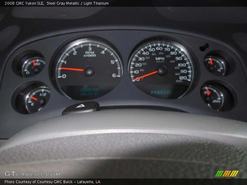 Steel Gray Metallic / Light Titanium 2008 GMC Yukon SLE