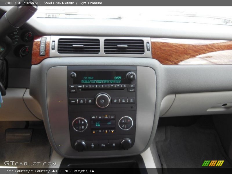 Steel Gray Metallic / Light Titanium 2008 GMC Yukon SLE