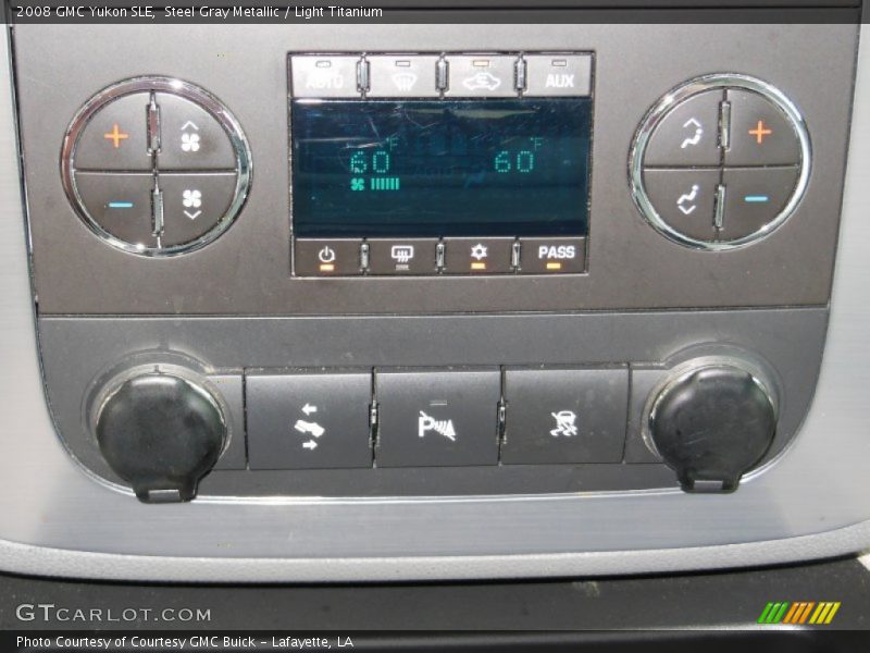 Steel Gray Metallic / Light Titanium 2008 GMC Yukon SLE
