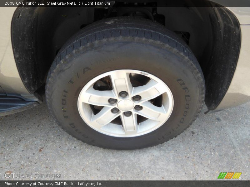 Steel Gray Metallic / Light Titanium 2008 GMC Yukon SLE