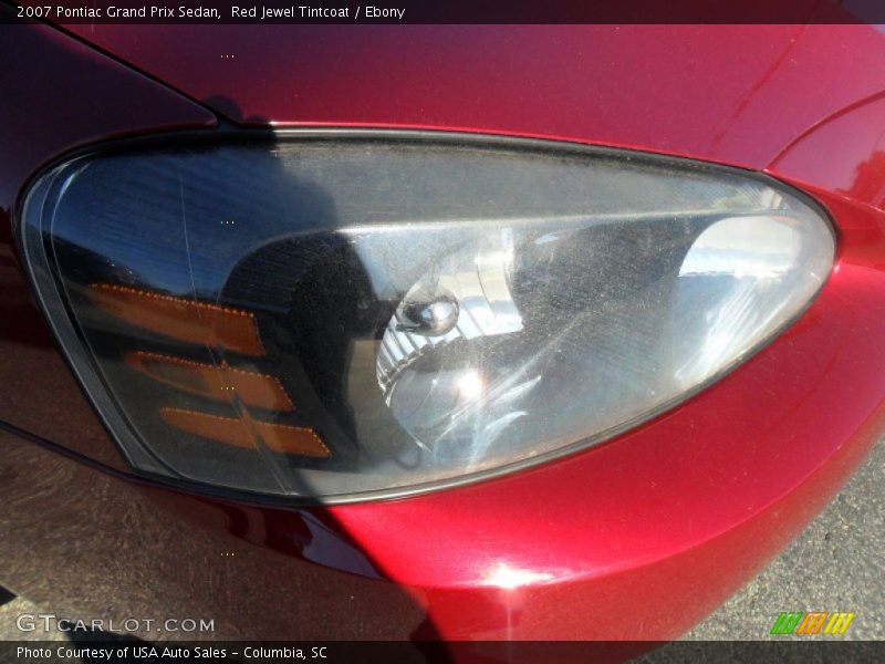 Red Jewel Tintcoat / Ebony 2007 Pontiac Grand Prix Sedan