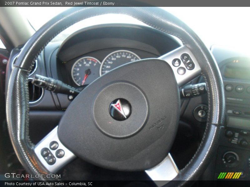 Red Jewel Tintcoat / Ebony 2007 Pontiac Grand Prix Sedan