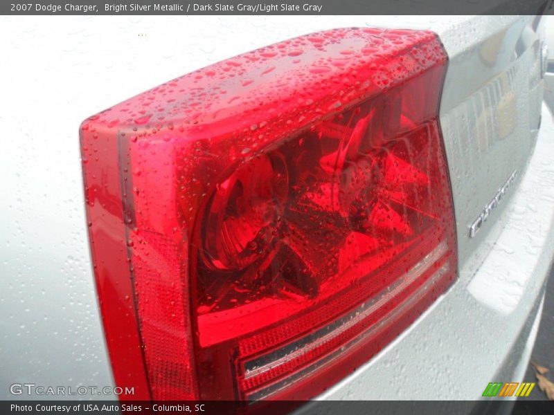 Bright Silver Metallic / Dark Slate Gray/Light Slate Gray 2007 Dodge Charger