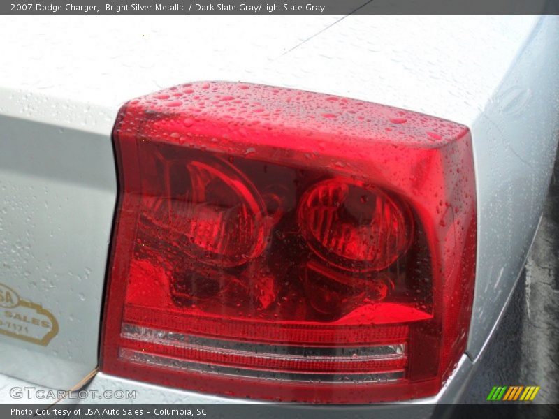 Bright Silver Metallic / Dark Slate Gray/Light Slate Gray 2007 Dodge Charger