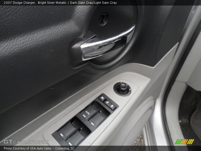 Bright Silver Metallic / Dark Slate Gray/Light Slate Gray 2007 Dodge Charger