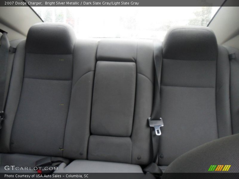 Bright Silver Metallic / Dark Slate Gray/Light Slate Gray 2007 Dodge Charger